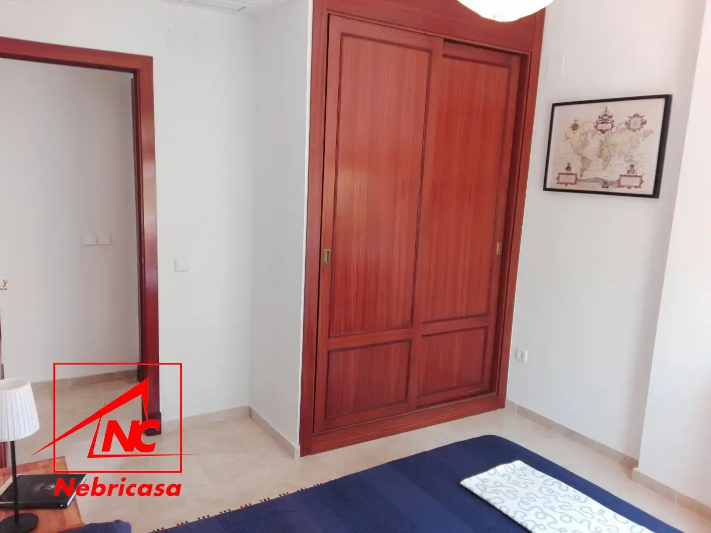 Schlafzimmer von Wohnung zur Miete in Rota mit Terrasse, Schwimmbad und Möbliert