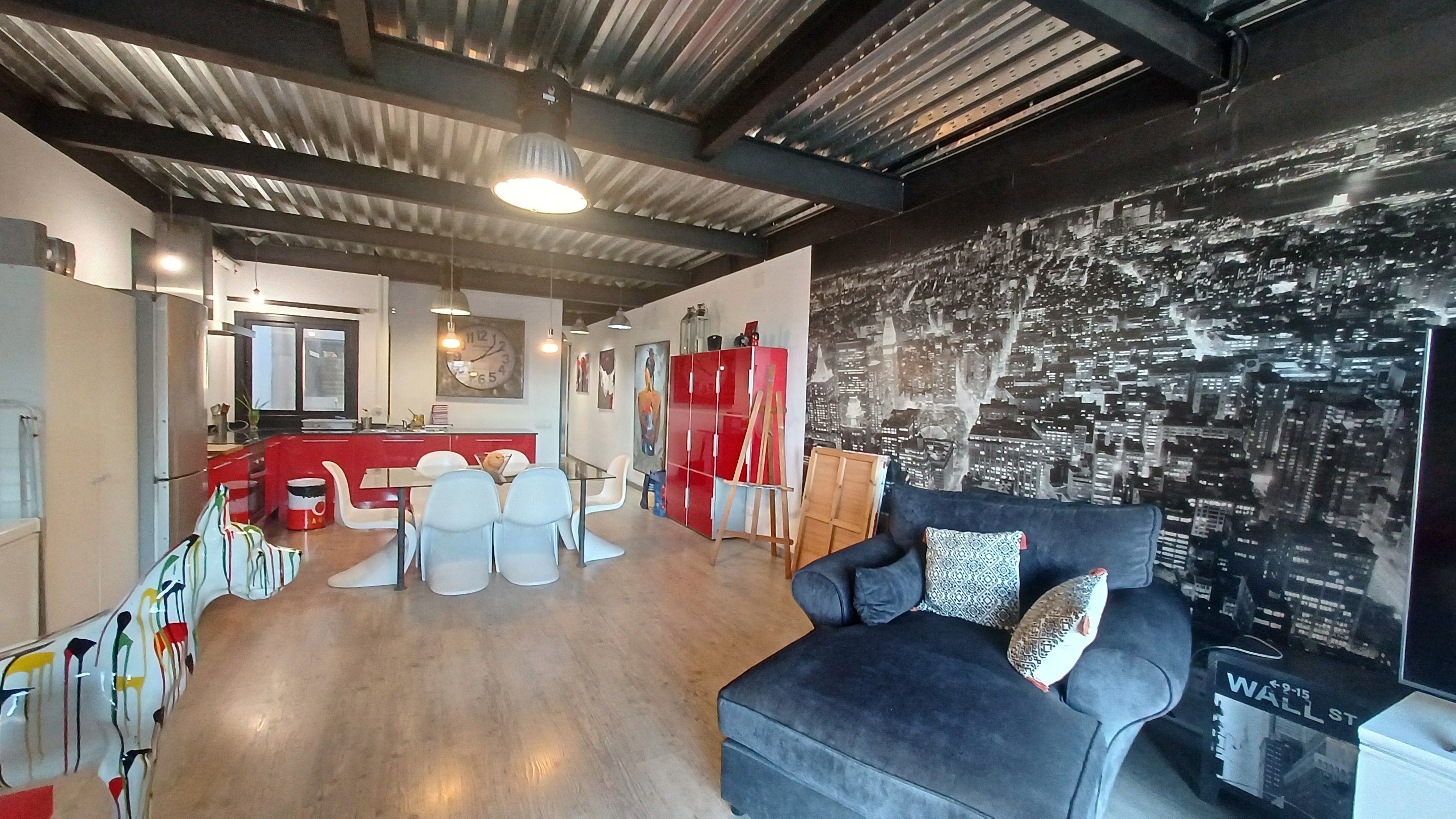 Living room of Flat for sale in Molins de Rei  with Air Conditioner, Heating and Parquet flooring