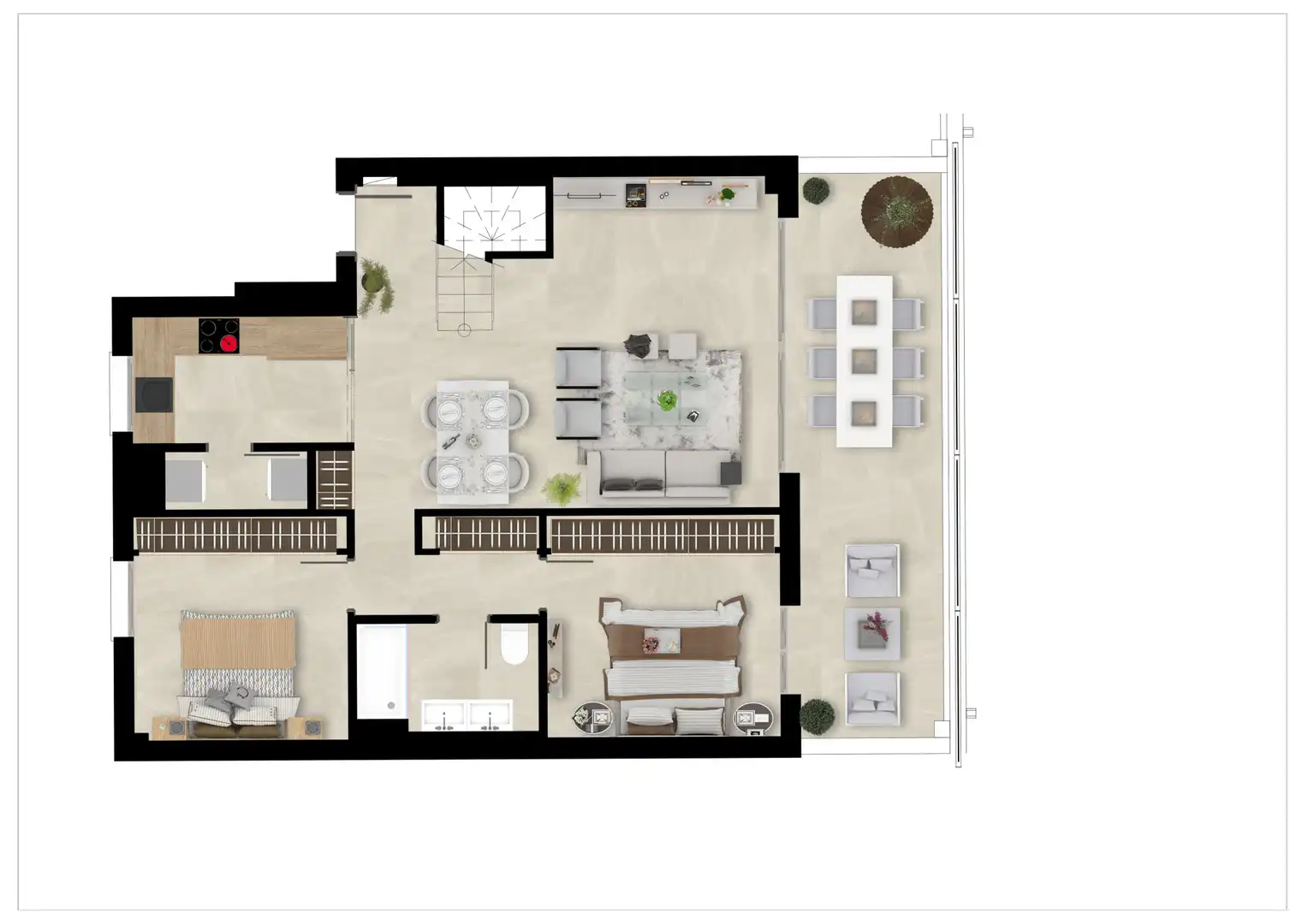 Apartamento con piscina en venta en La Cala Golf - Lagar Martell, imagen 20