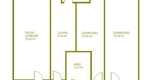 Foto 2 de Pis en venda a Rúa Fonte Da Balsa, Vilaboa Sur, A Coruña