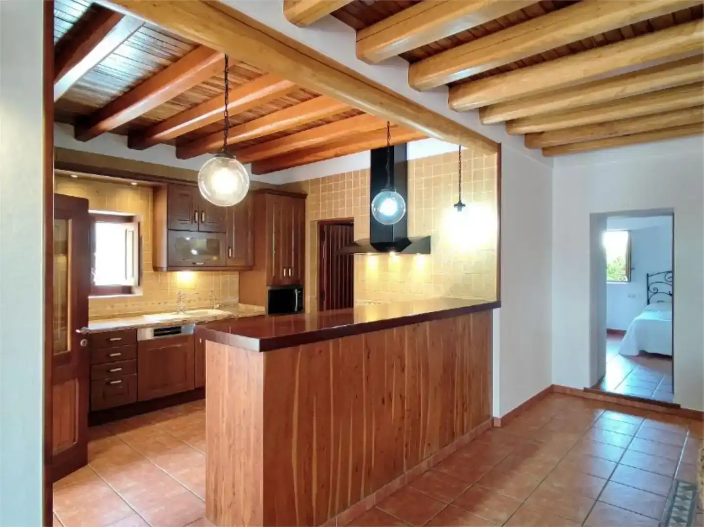Cocina de Casa o chalet en venta en Sant Joan de Labritja con Aire acondicionado y Piscina