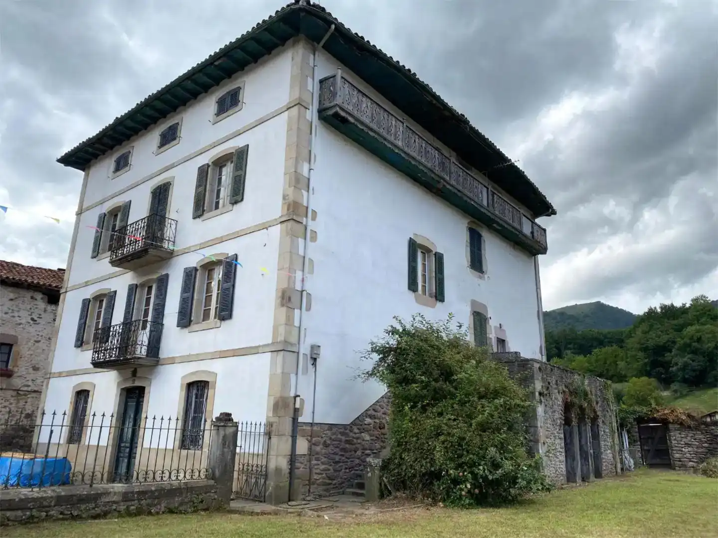 Exterior view of Flat for sale in Ituren  with Private garden