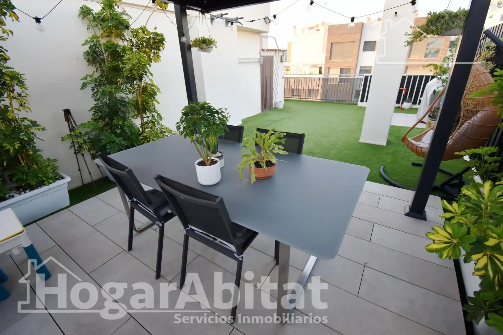 Terraza de Ático en venta en Castellón de la Plana / Castelló de la Plana con Aire acondicionado, Calefacción y Terraza