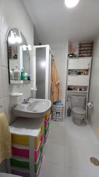 Bathroom of Flat for sale in Culleredo  with Heating, Parquet flooring and Storage room