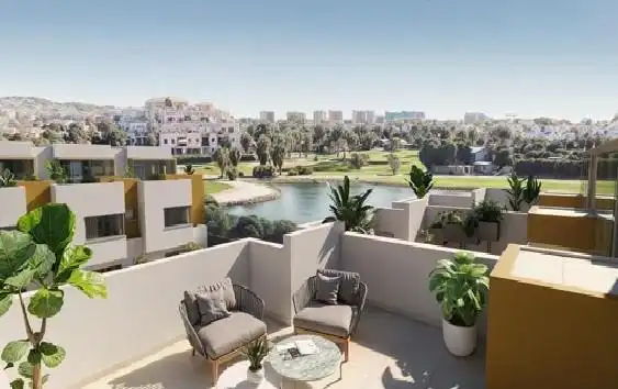 Terrassa de Pis en venda en Roquetas de Mar amb Jardí privat i Piscina comunitària