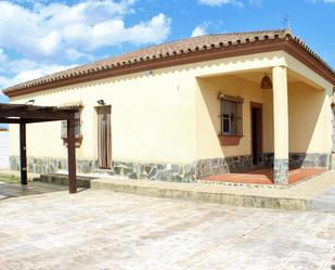 Exterior view of House or chalet for sale in Chiclana de la Frontera  with Heating, Private garden and Terrace