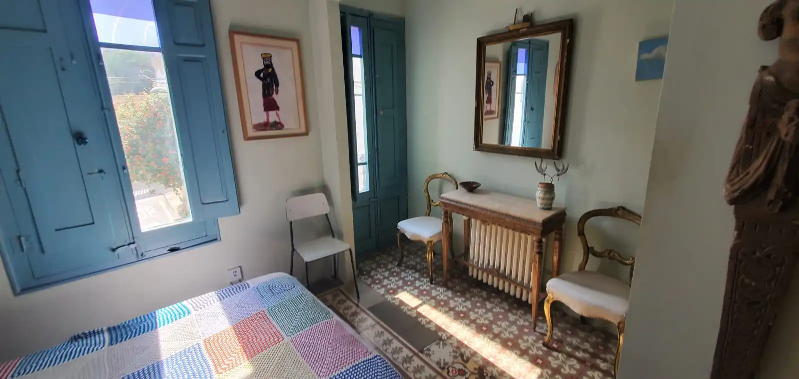 Schlafzimmer von Einfamilien-Reihenhaus zum Verkauf in L'Escala mit Heizung, Terrasse und Möbliert