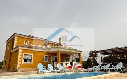 Vista exterior de Casa o xalet de lloguer en Elche / Elx amb Aire condicionat, Traster i Piscina