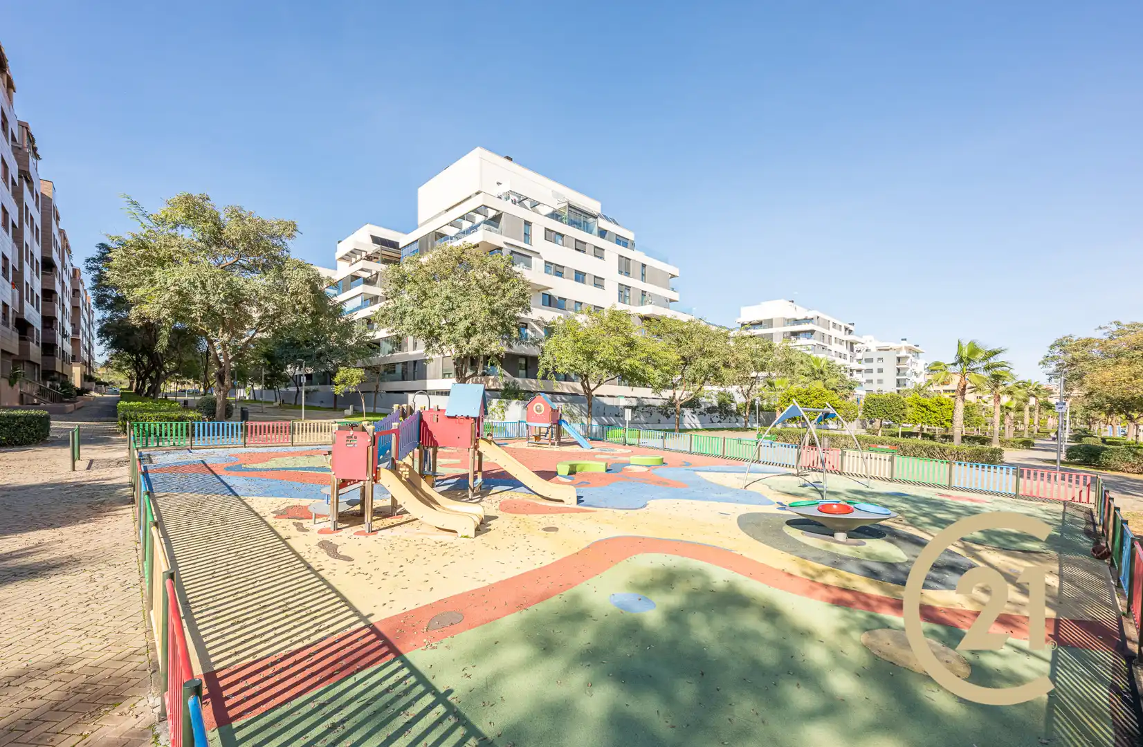 Außenansicht von Wohnung zum Verkauf in Málaga mit Klimaanlage, Terrasse und Abstellraum