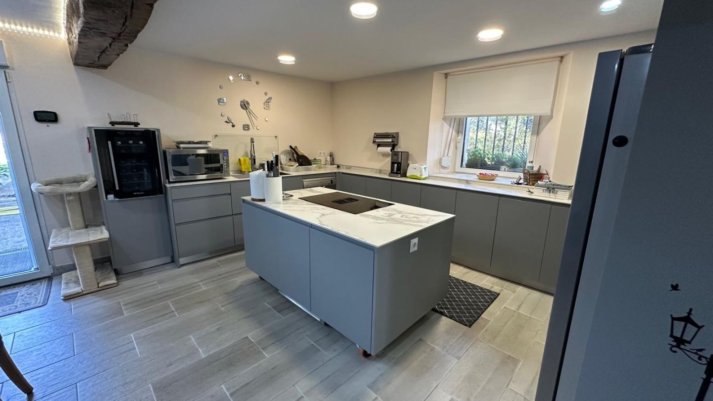 Cocina de Casa o chalet en venta en Iruraiz-Gauna con Calefacción, Jardín privado y Trastero