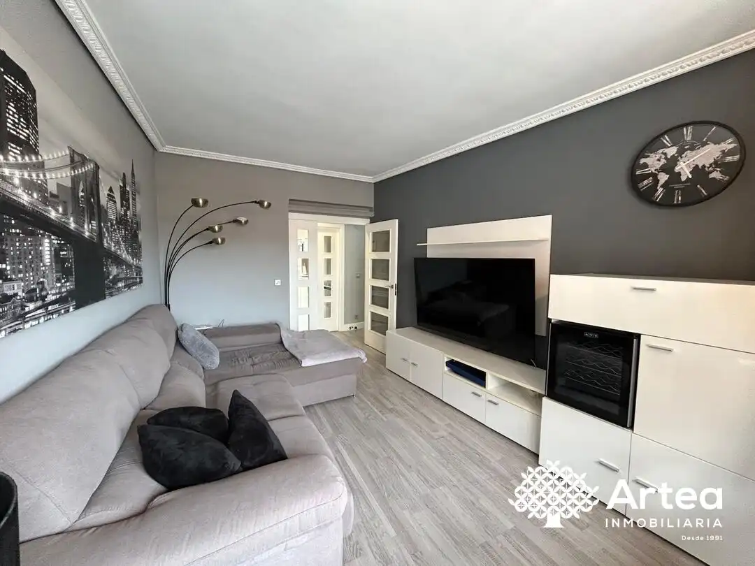 Sala de estar de Piso en venta en Bilbao 