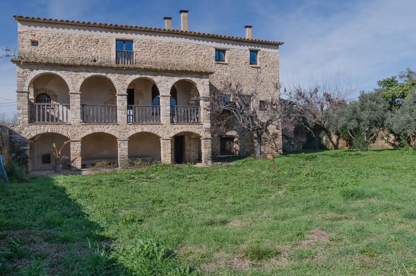 Exterior view of Country homes for sale in Cornellà del Terri  with Heating, Private garden and Terrace