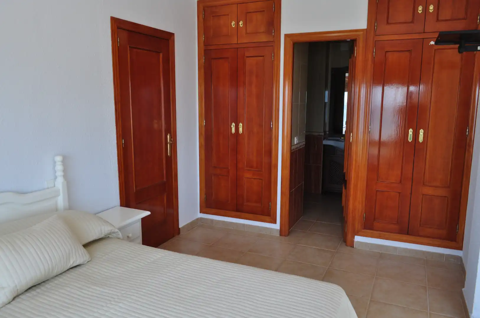 Habitación de Casa adosada de alquiler en Almonte con Aire acondicionado, Amueblado y Horno