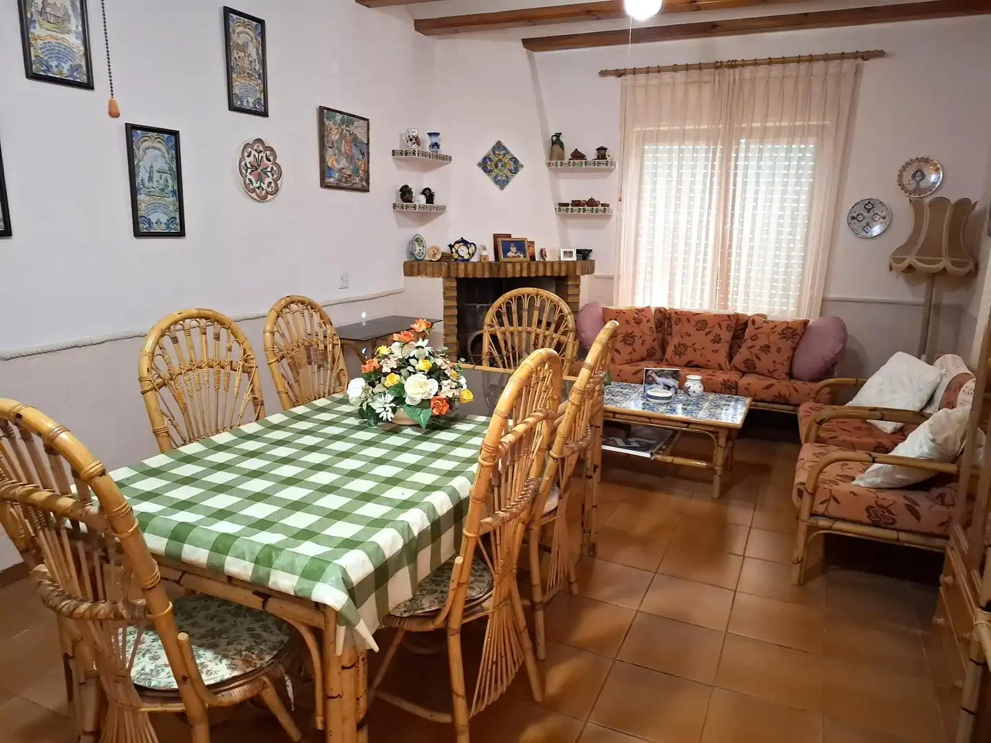 Menjador de Casa o xalet en venda en Ontinyent amb Traster i Piscina