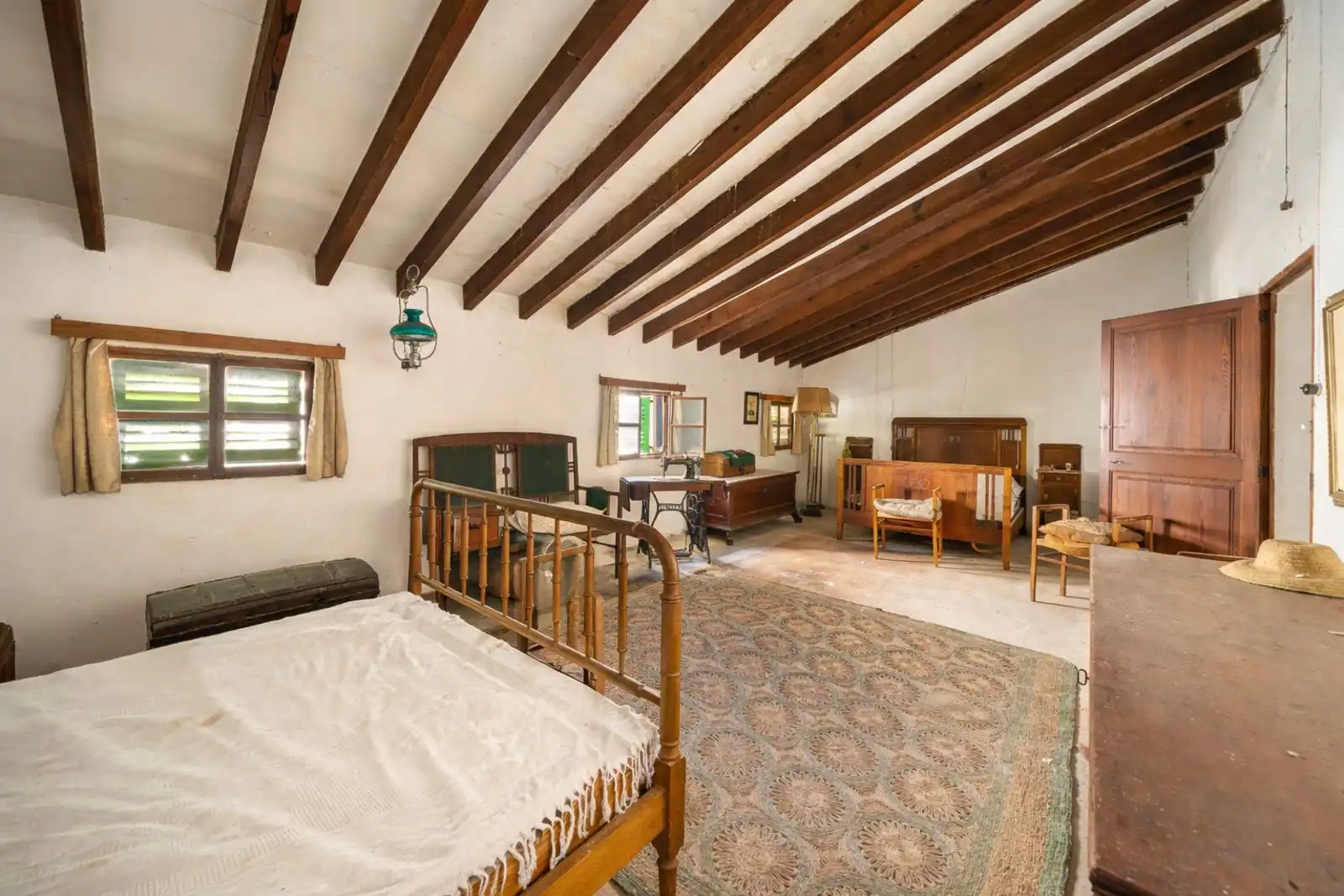 Schlafzimmer von Einfamilien-Reihenhaus zum Verkauf in Sa Pobla mit Heizung, Privatgarten und Terrasse