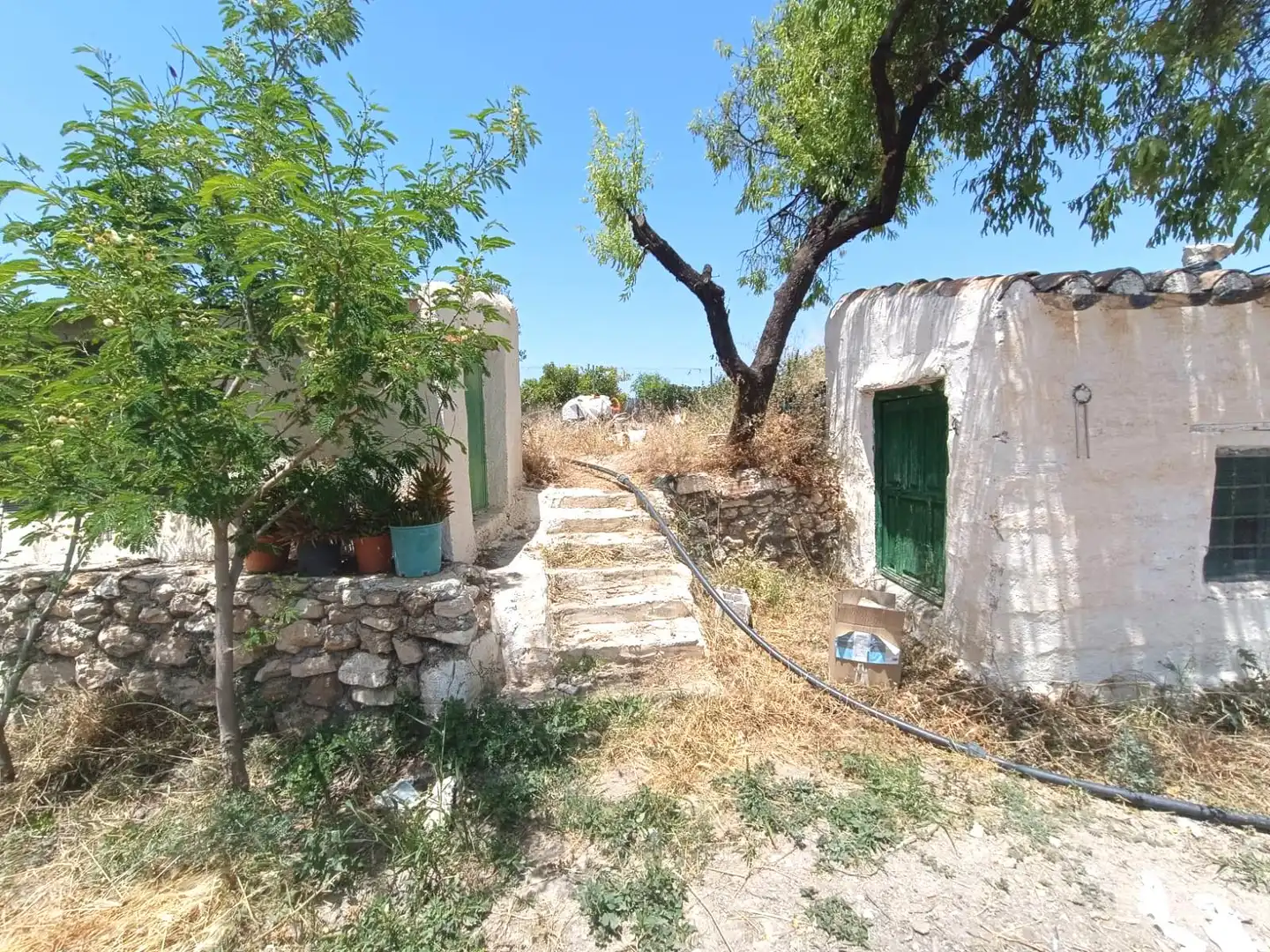 Vista exterior de Finca rústica en venta en Vélez-Blanco con Aire acondicionado, Jardín privado y Terraza