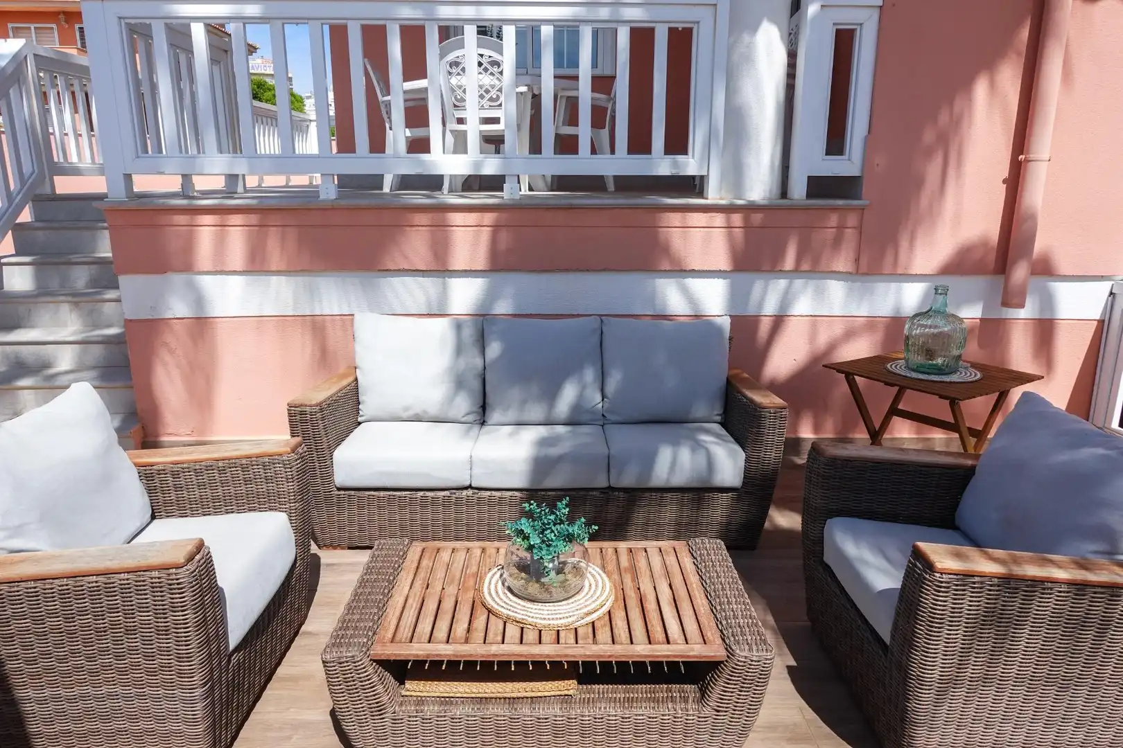 Terrace of Houses for sale in La Manga del Mar Menor  with Air Conditioner, Heating and Private garden
