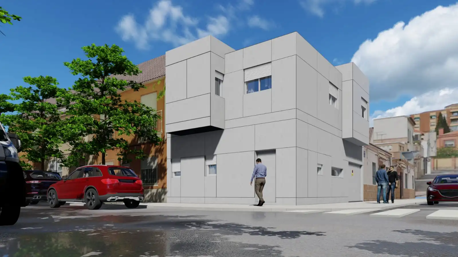 Vista exterior de Casa o chalet en venta en Ciudad Real con Aire acondicionado, Calefacción y Terraza