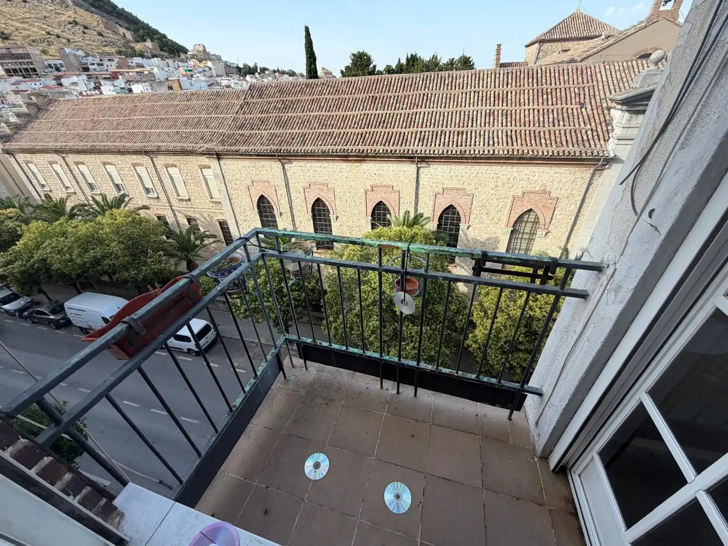 Exterior view of Flat for sale in Jaén  with Air Conditioner, Furnished and Balcony