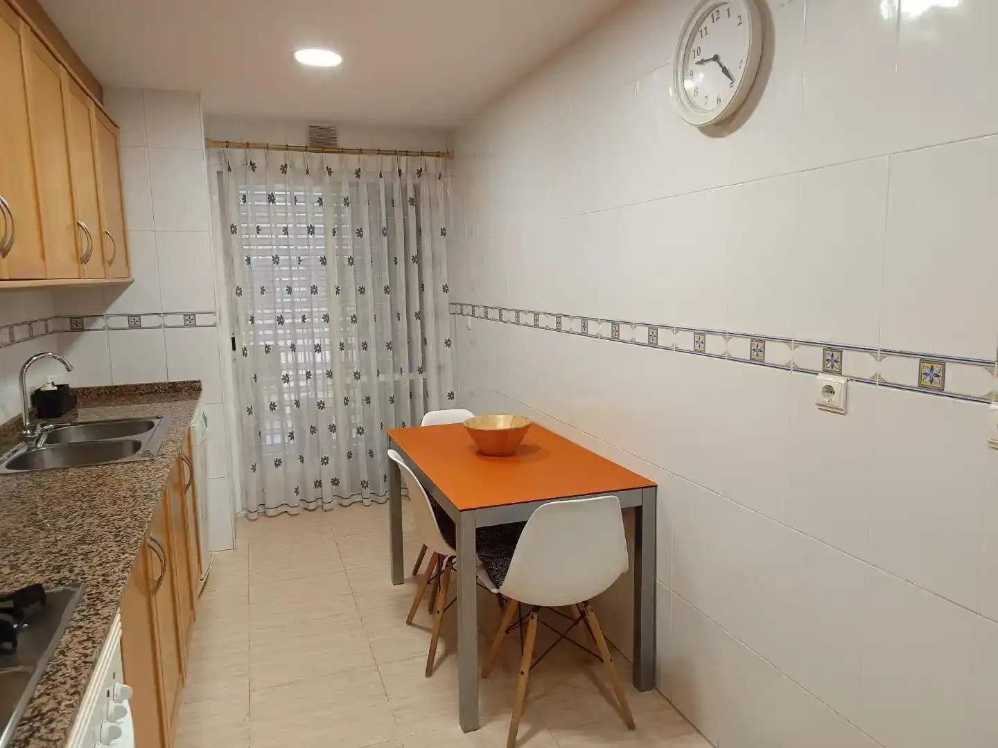 Küche von Wohnung zur Miete in Alboraya mit Klimaanlage