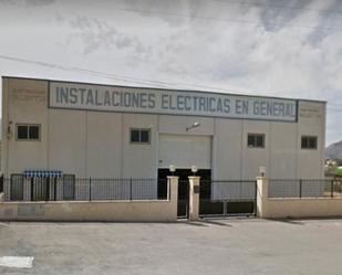 Exterior view of Industrial buildings for sale in Abarán