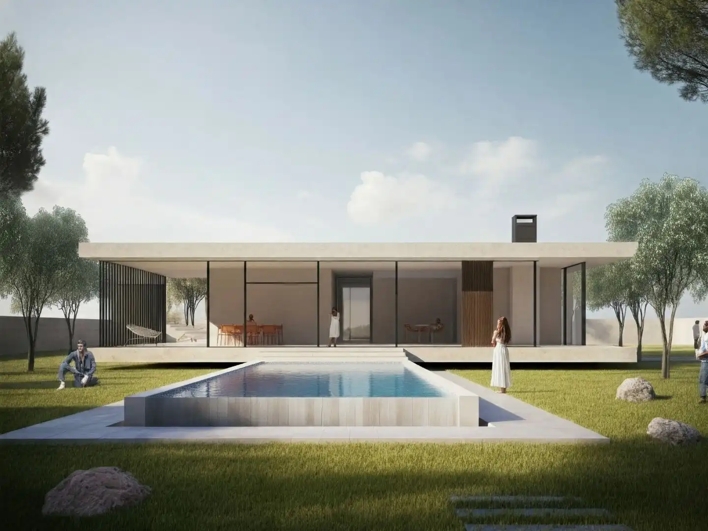 Casa amb jardí en venda a raya de palancar 1