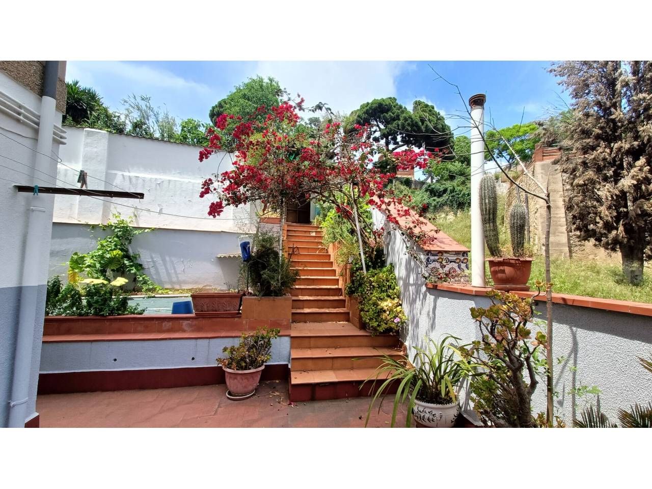Terrace of Flat for sale in Santa Coloma de Gramenet  with Heating and Terrace