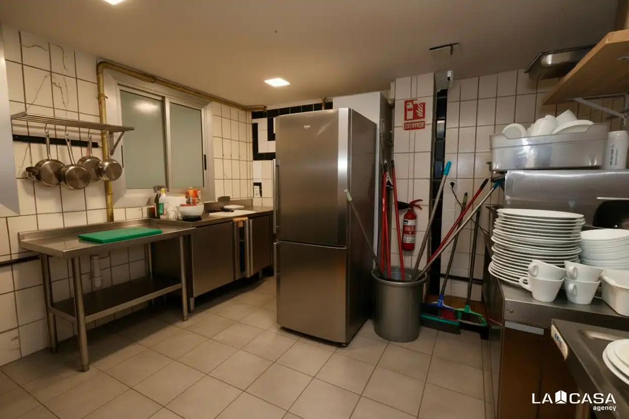 Cocina de Local en traspaso en Barcelona