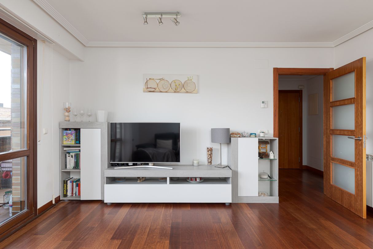 Sala de estar de Piso en venta en Donostia - San Sebastián  con Calefacción, Terraza y Trastero