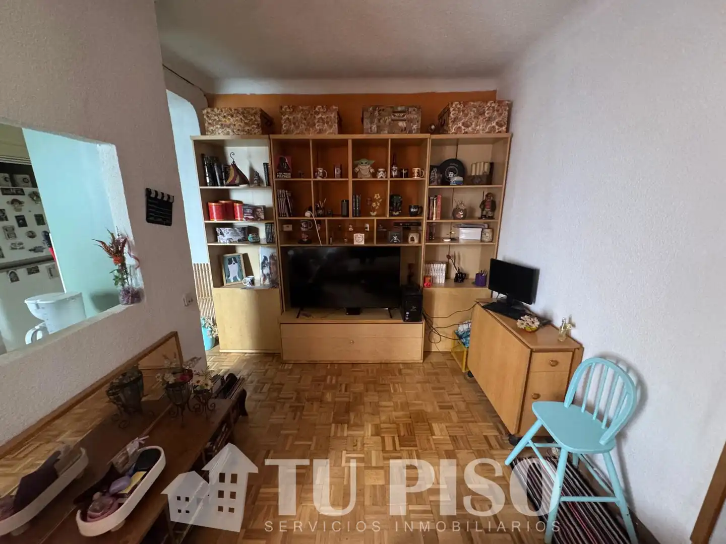 Sala de estar de Piso en venta en Madrid con Calefacción y Amueblado