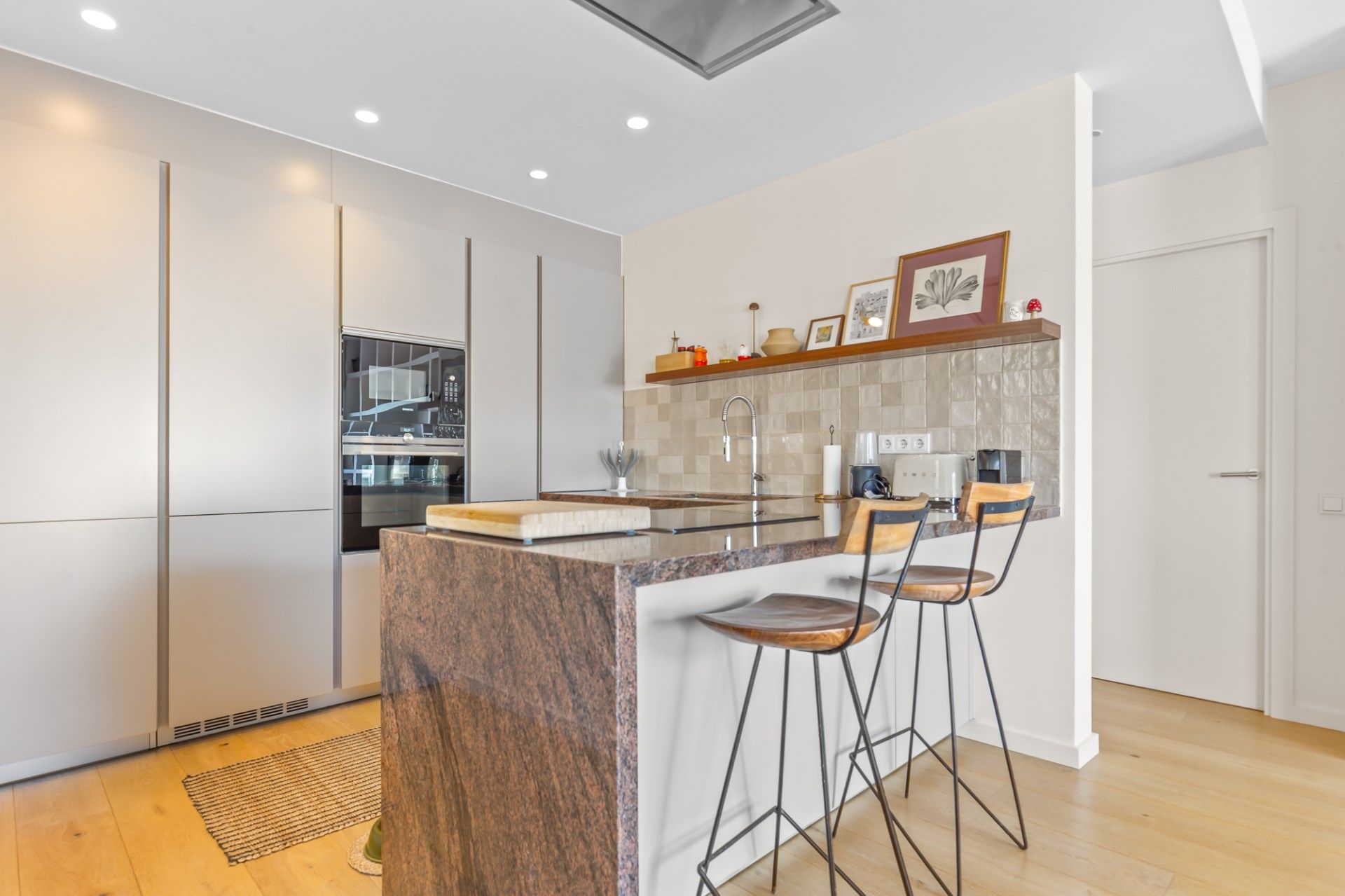 Kitchen of Attic for sale in  Barcelona Capital  with Air Conditioner, Heating and Terrace
