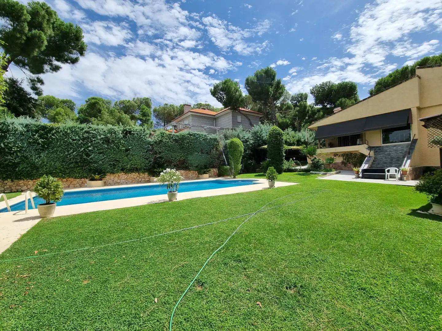 Jardí de Casa o xalet en venda en Boadilla del Monte amb Calefacció, Jardí privat i Terrassa