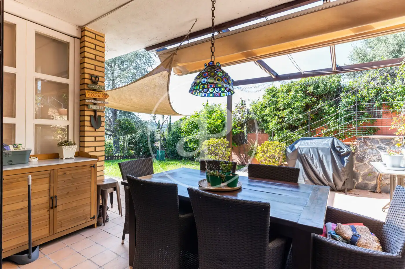 Terrassa de Casa o xalet en venda en Valldoreix
