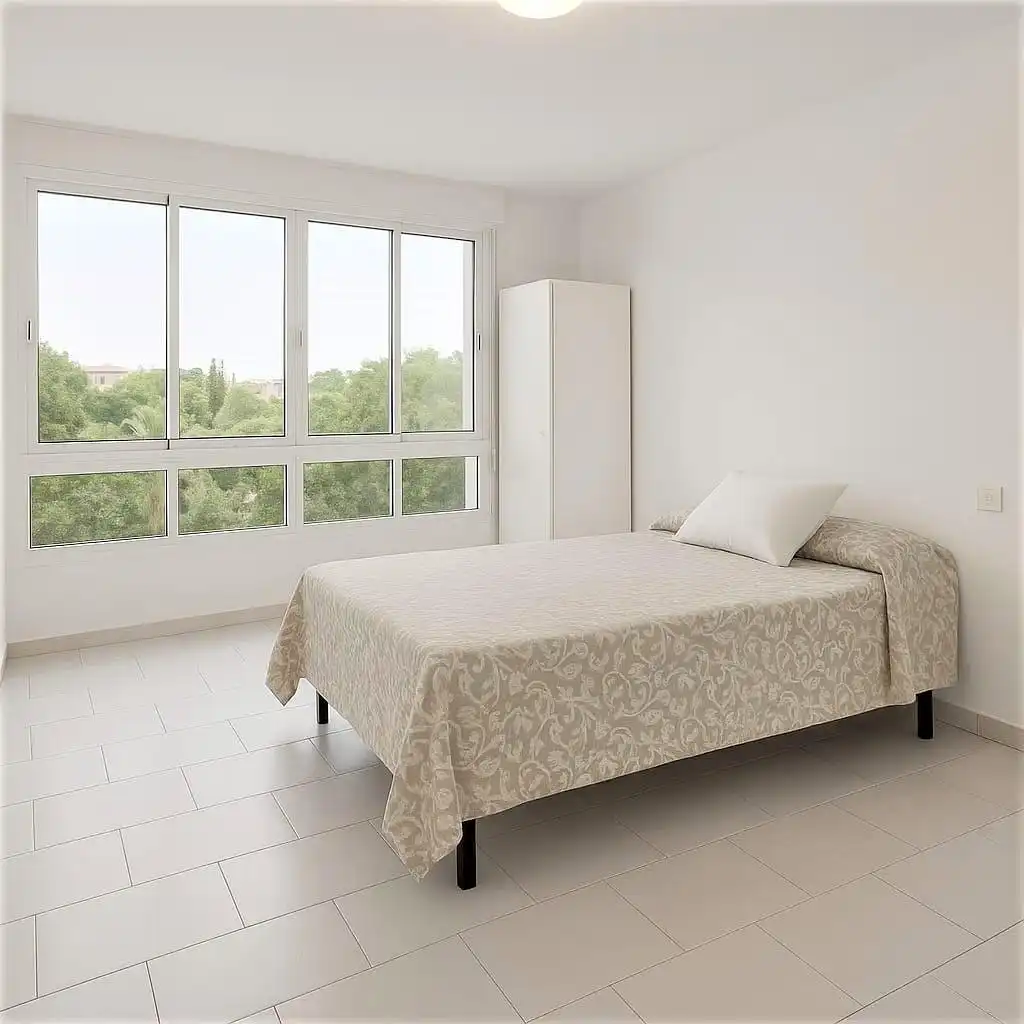 Schlafzimmer von Wohnung zum Verkauf in Torremolinos mit Privatgarten, Terrasse und Gemeinschaftspool