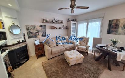 Living room of Single-family semi-detached for sale in Leiva  with Heating, Private garden and Terrace