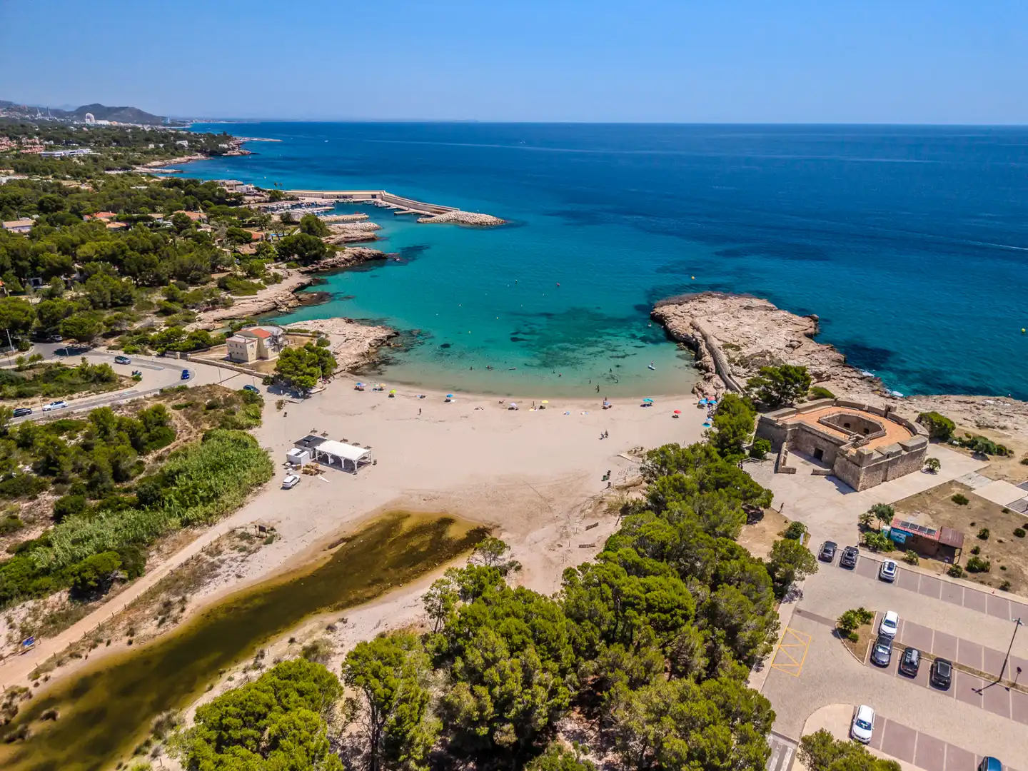 Haus oder Chalet zum Verkauf in L'Ametlla de Mar  mit Klimaanlage, Heizung und Privatgarten