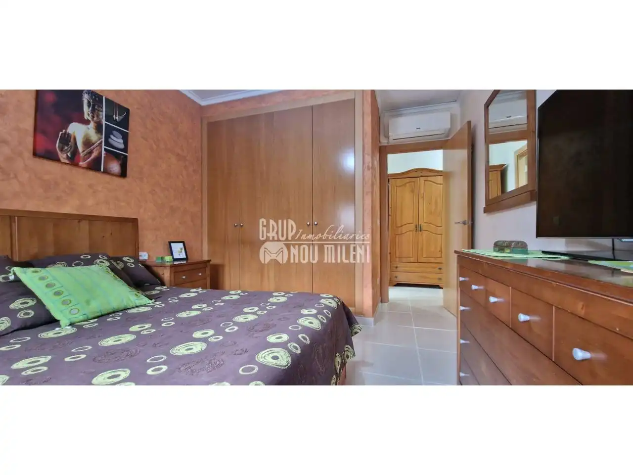 Bedroom of Houses for sale in Picassent  with Air Conditioner, Private garden and Terrace
