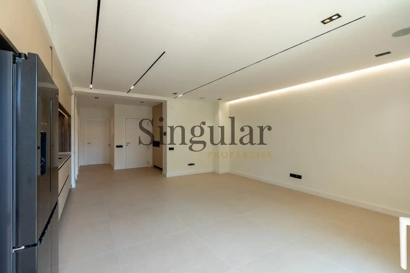 Sala de estar de Piso en venta en Barcelona con Aire acondicionado, Calefacción y Terraza