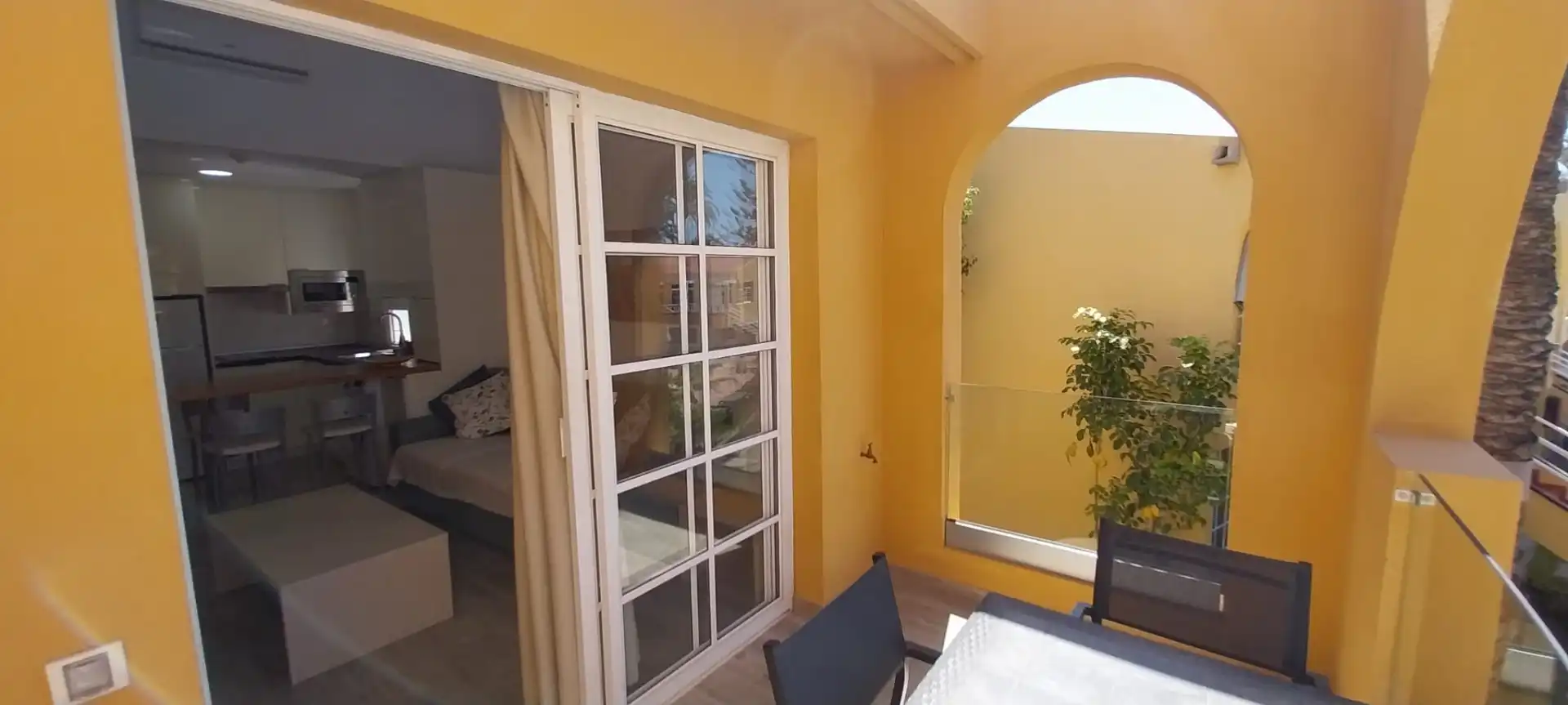 Terrassa de Apartament de lloguer en San Bartolomé de Tirajana amb Aire condicionat, Calefacció i Terrassa