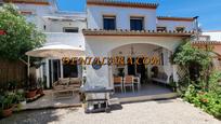 Exterior view of Single-family semi-detached for sale in Pedreguer  with Private garden, Terrace and Furnished