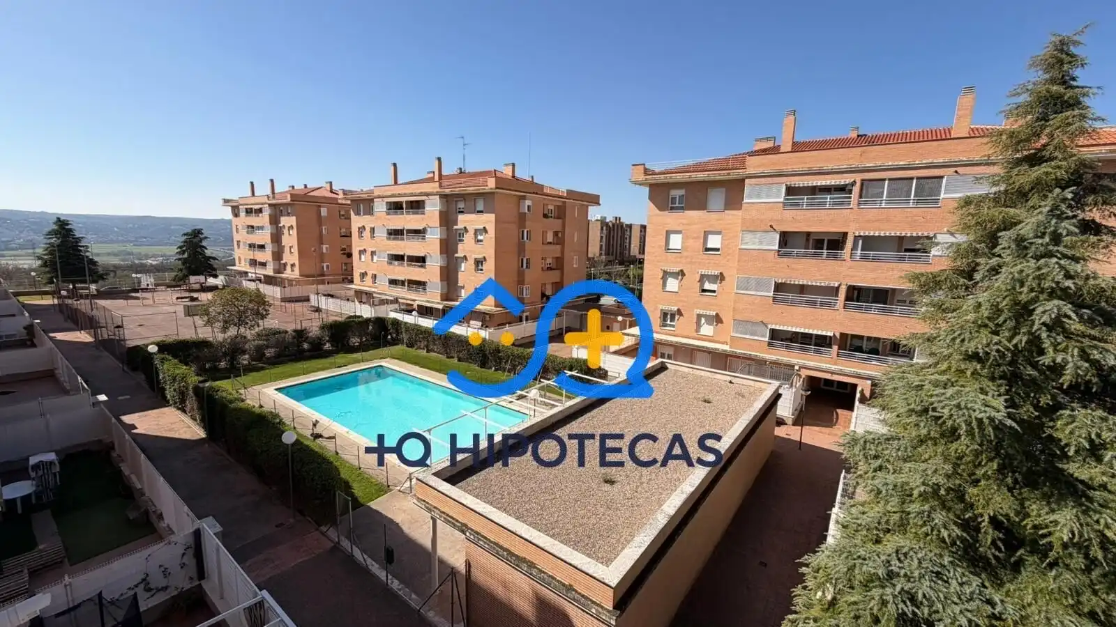 Swimming pool of Flat for sale in Toledo  with Air Conditioner, Terrace and Storage room