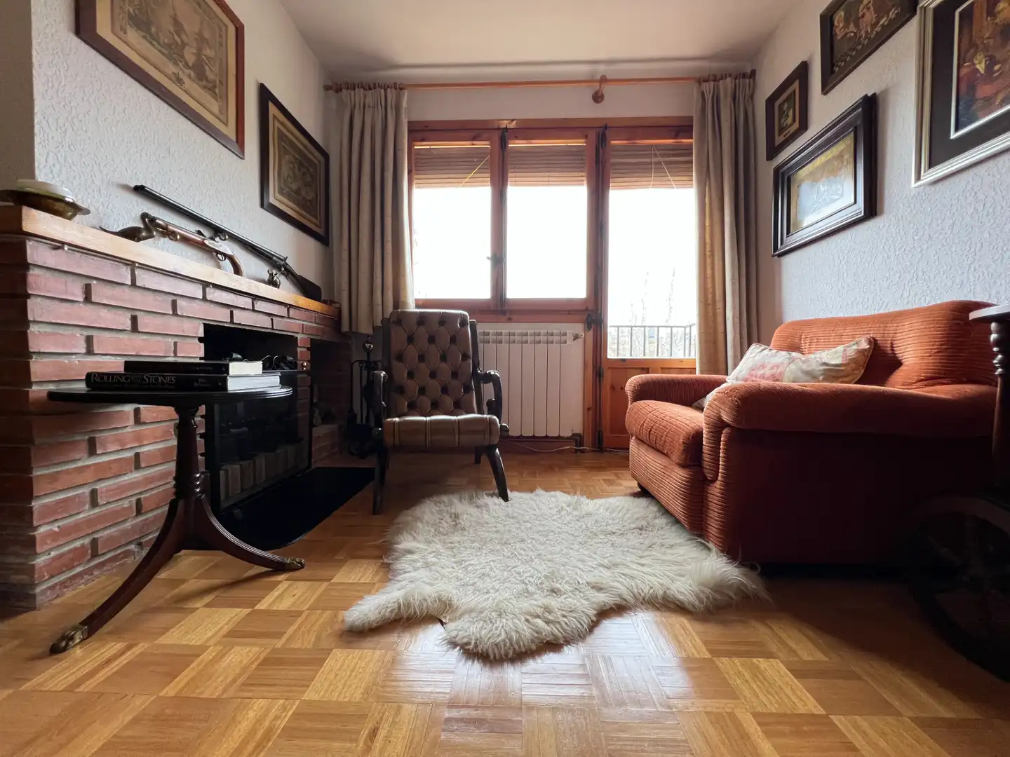 Living room of Attic for sale in Jaca  with Terrace and Community pool