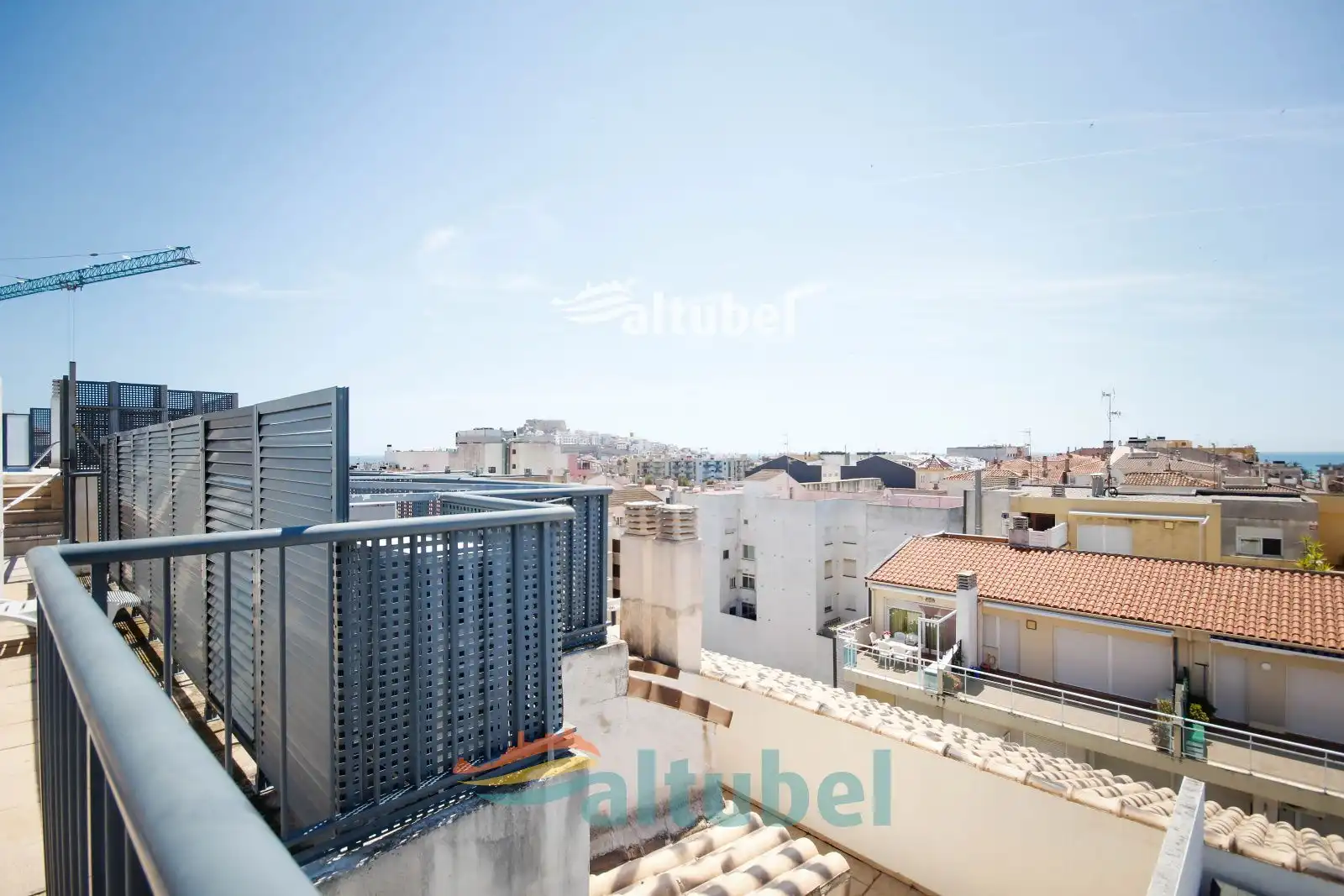 Balcony of Apartments for sale in Peñíscola / Peníscola  with Air Conditioner, Swimming Pool and Community pool