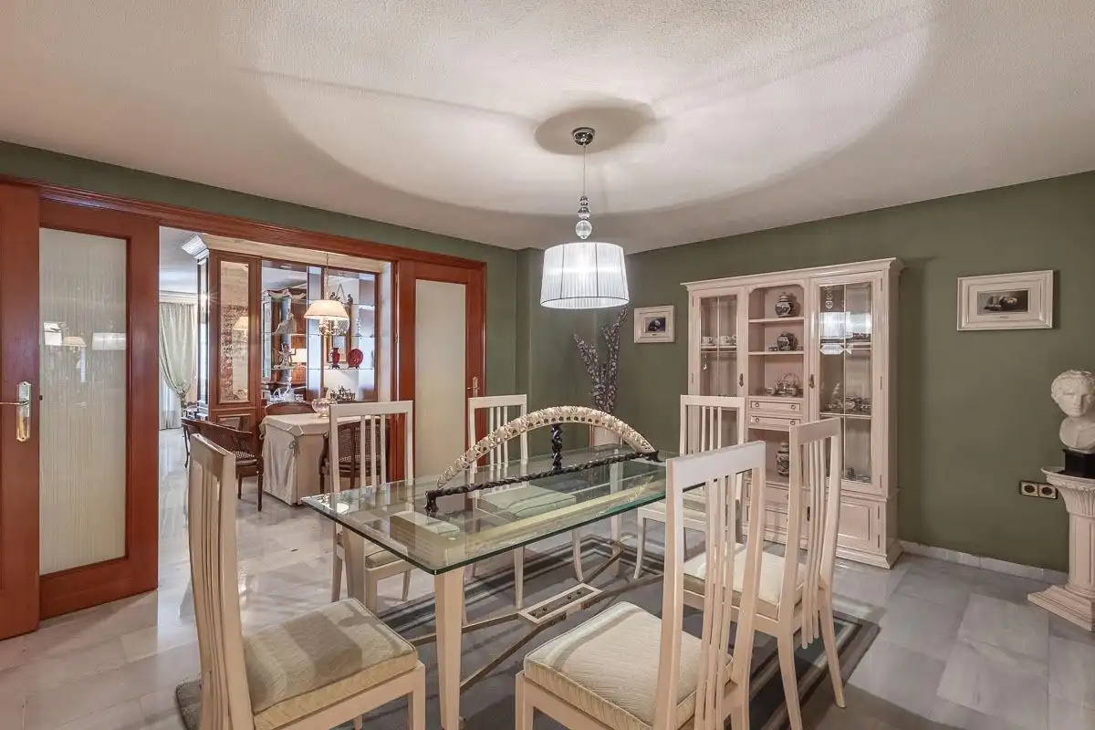 Dining room of Flat for sale in Granada  with Private garden, Storage room and Community pool