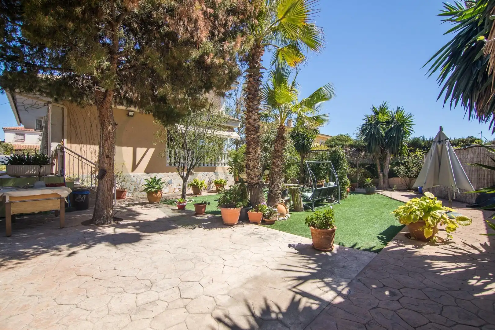 Garden of Houses for sale in San Vicente del Raspeig / Sant Vicent del Raspeig  with Heating, Private garden and Terrace