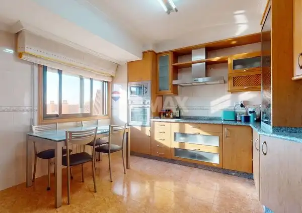 Kitchen of Flat for sale in As Neves    with Heating, Terrace and Storage room