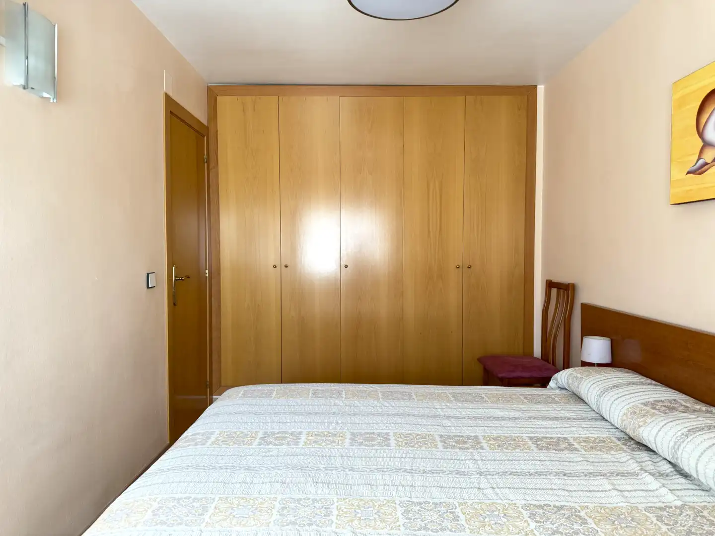 Dormitori de Pis en venda en Santa Susanna amb Aire condicionat, Jardí privat i Parquet