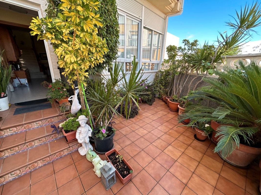 Terrace of Single-family semi-detached for sale in Gandia  with Air Conditioner, Terrace and Furnished