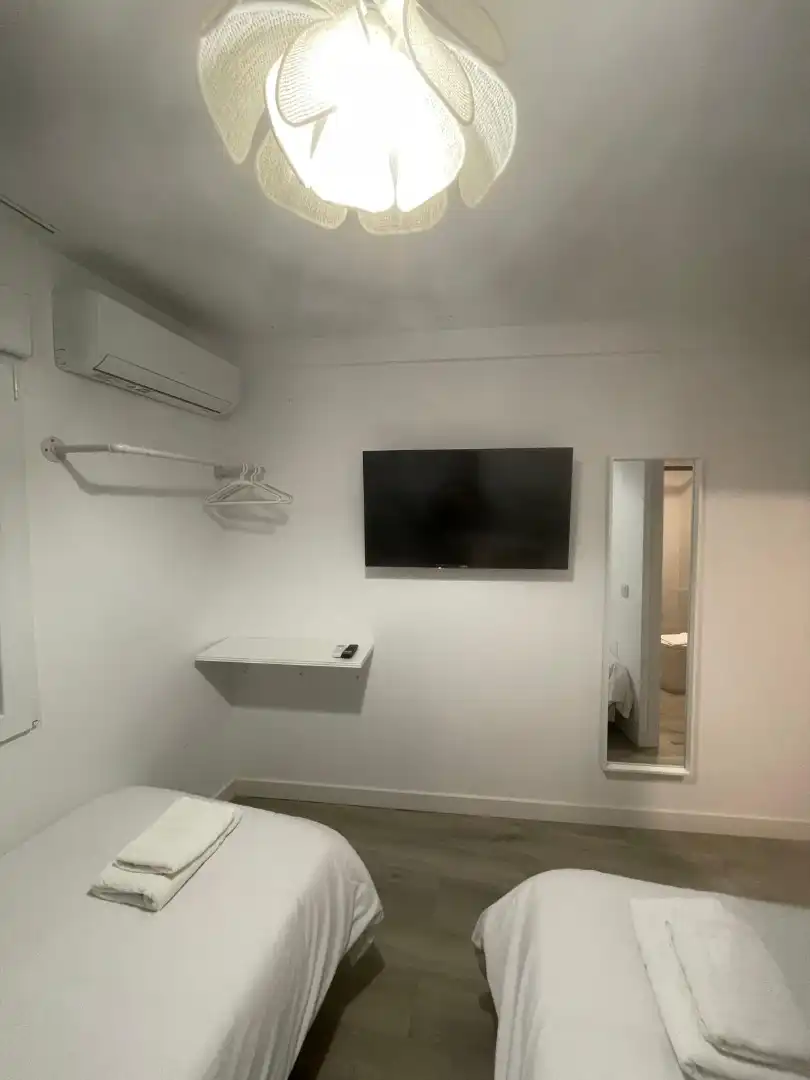 Habitación de Apartamento de alquiler en Málaga con Aire acondicionado, Calefacción y Terraza