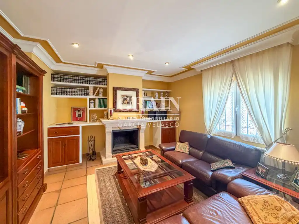 Living room of Detached homes for sale in Barrax  with Air Conditioner, Heating and Storage room